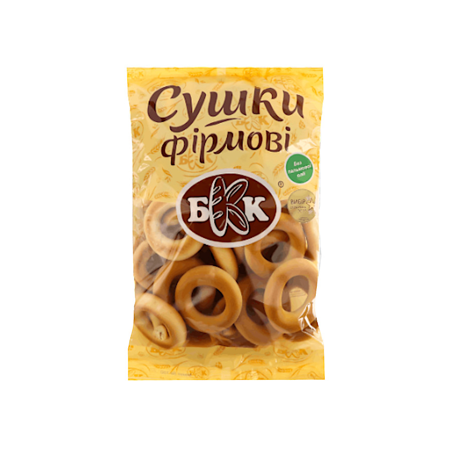 Сушки КБВ 300 г фірмові мініатюра