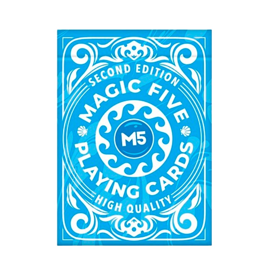 Карти гральні Magic Five для демонстрації фокусів та трюків M5 Blue Deck фото