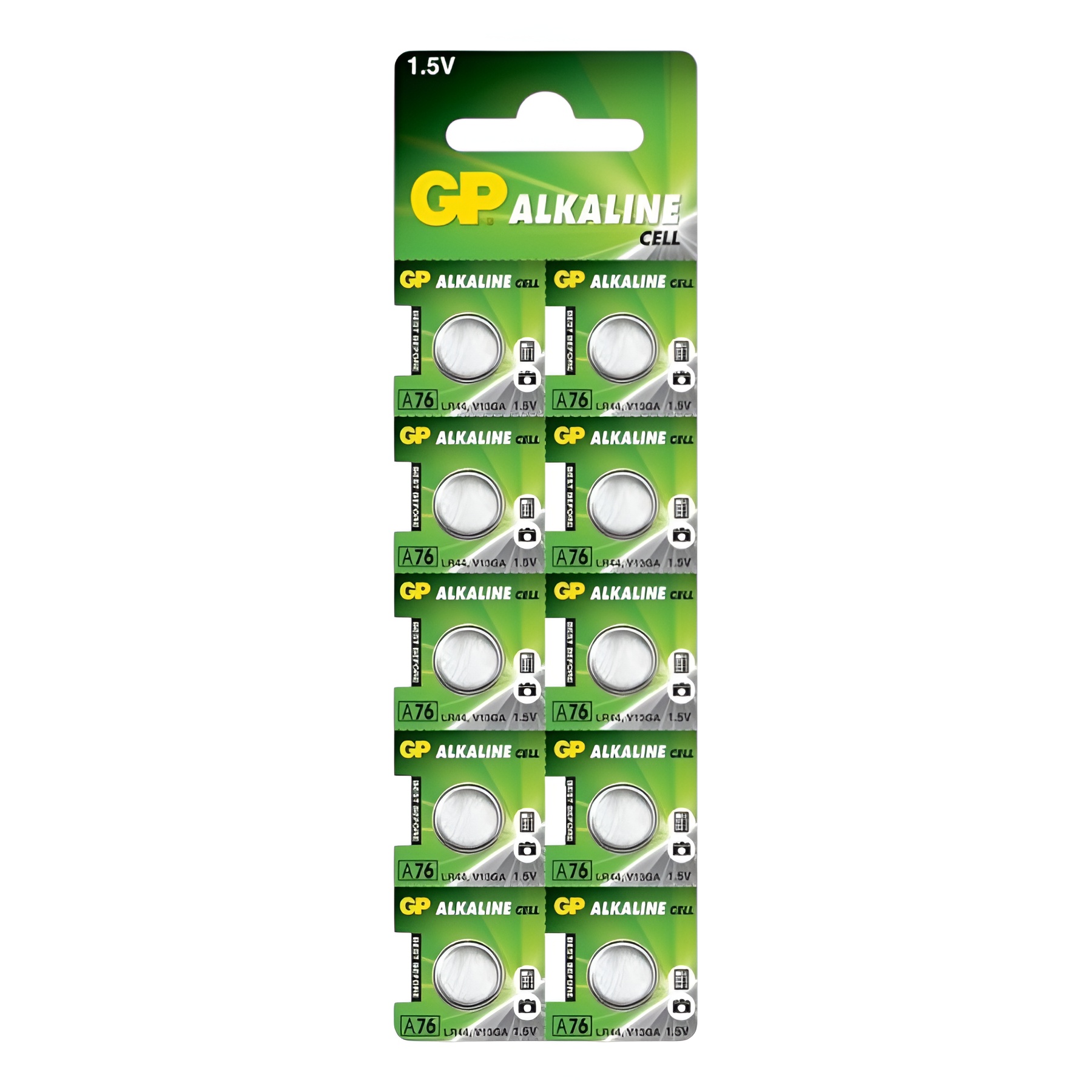 Батарейка-таблетка GP Batteries LR44 (AG13) 1 шт. мініатюра
