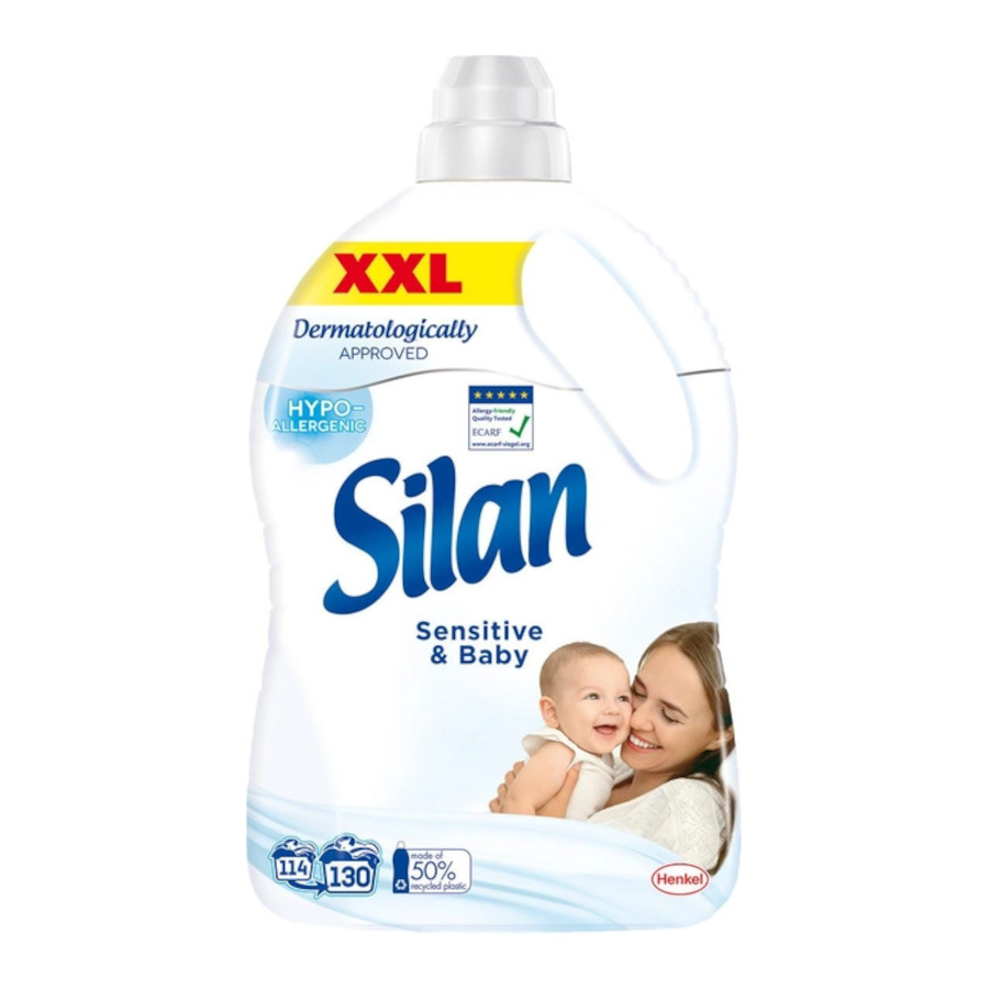 Кондиціонер для білизни  Silan 2,8 л Sensitive&Baby фото