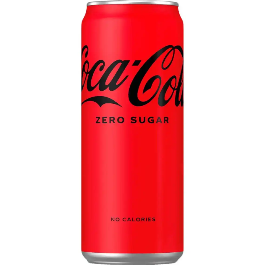 Напій безалкогольний Coca Cola 0,33 л Zero фото