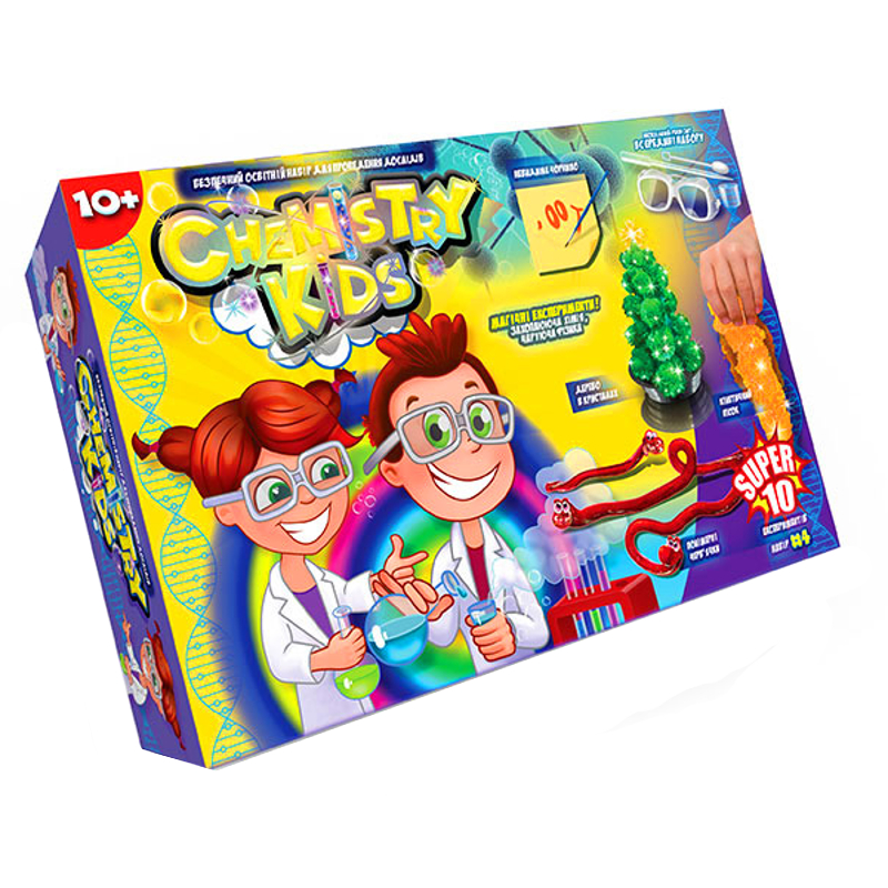 Набір для дослідів Danko toys Chemistry Kids №4 мініатюра