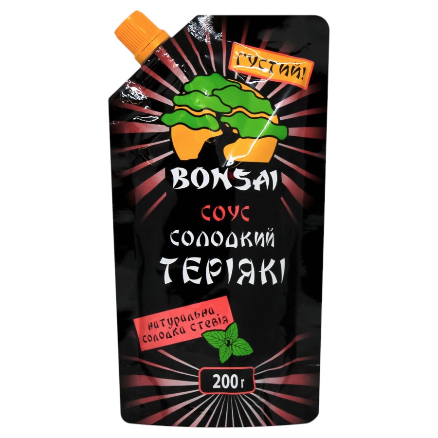 Соус соєвий Bonsai 200 г Теріякі мініатюра