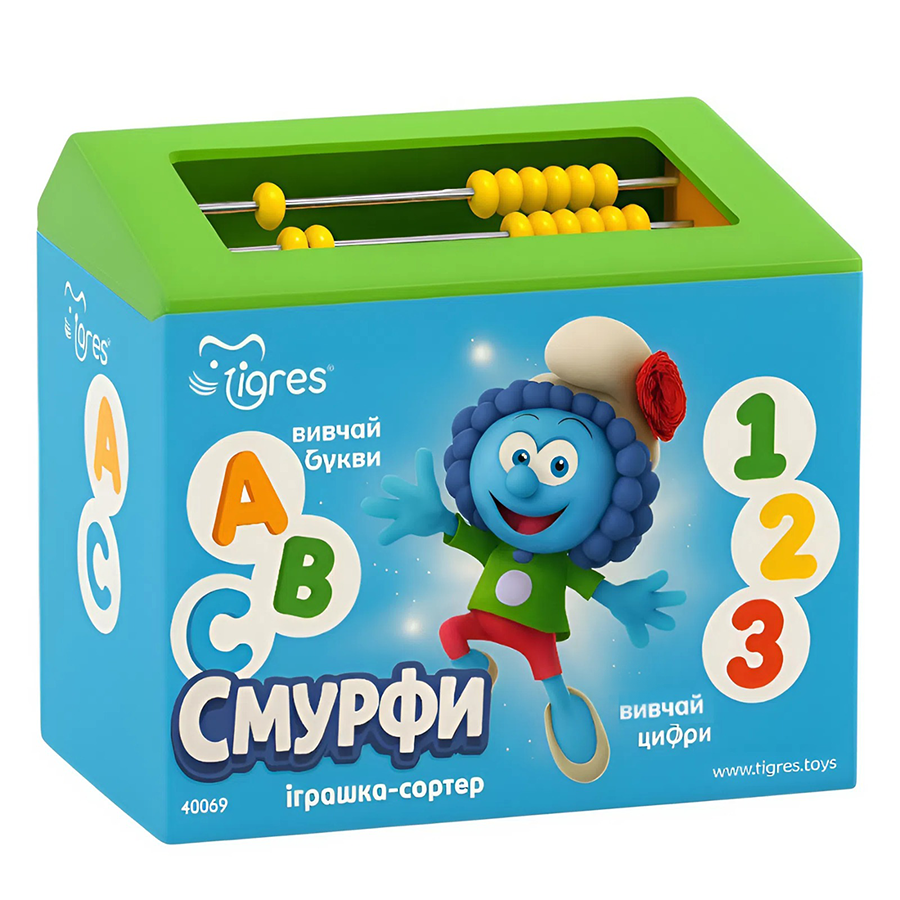 Будинок-сортер Tigres Смурфи Smart house фото