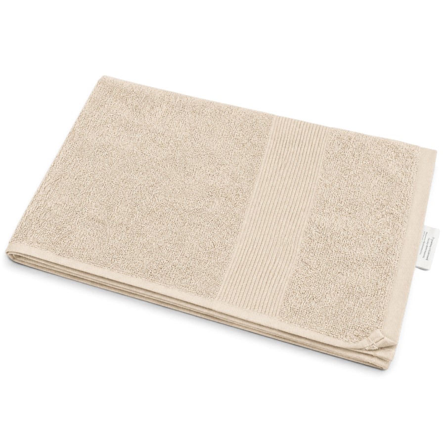Рушник махровий GM Textile 50*90 см 400 г/м² бежевий мініатюра