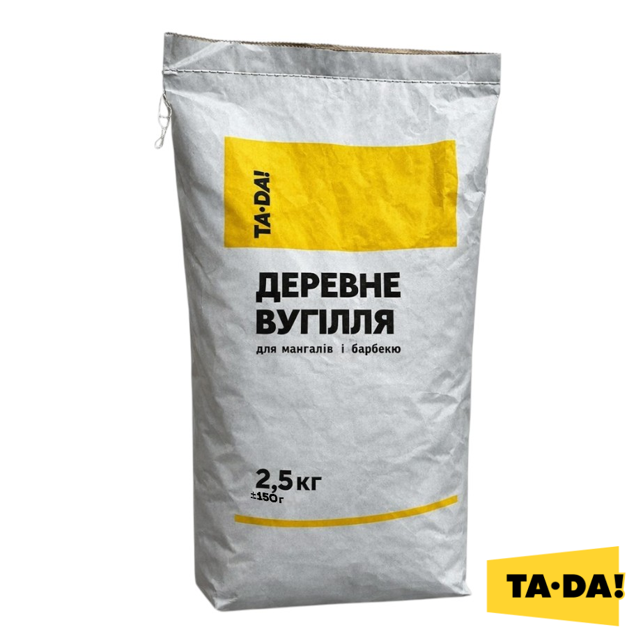 Вугілля деревне TA-DA! 2,5 кг фото