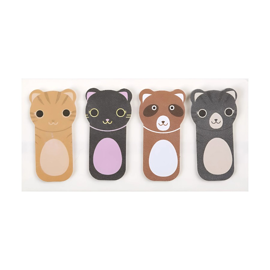 Закладка для книг Zibi 45*23 мм 80 шт. Kids line Cats фото