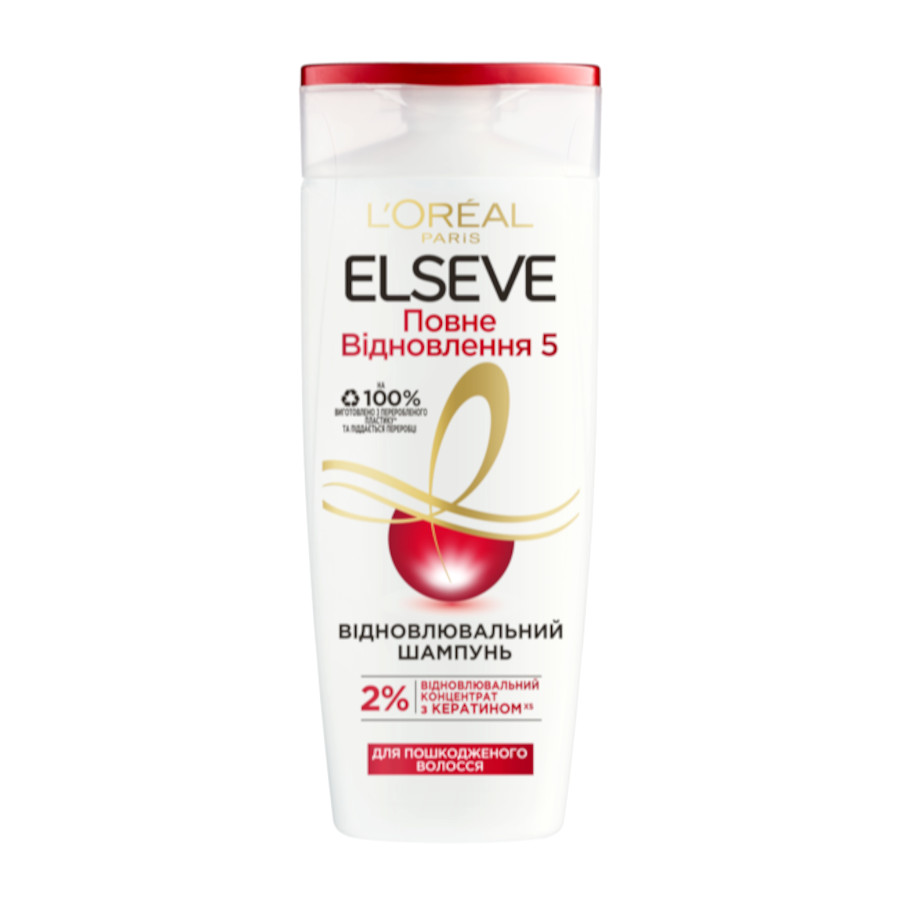 Шампунь для волосся Loreal Paris 250 мл Elseve Повне відновлення фото