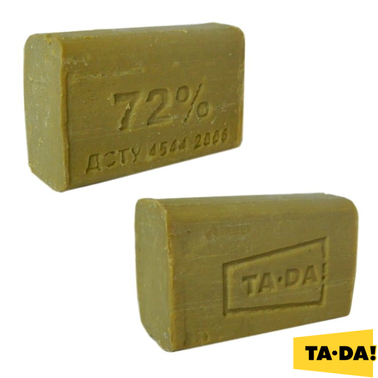 Мило господарське TA-DA! 200 г тверде 72 % фото