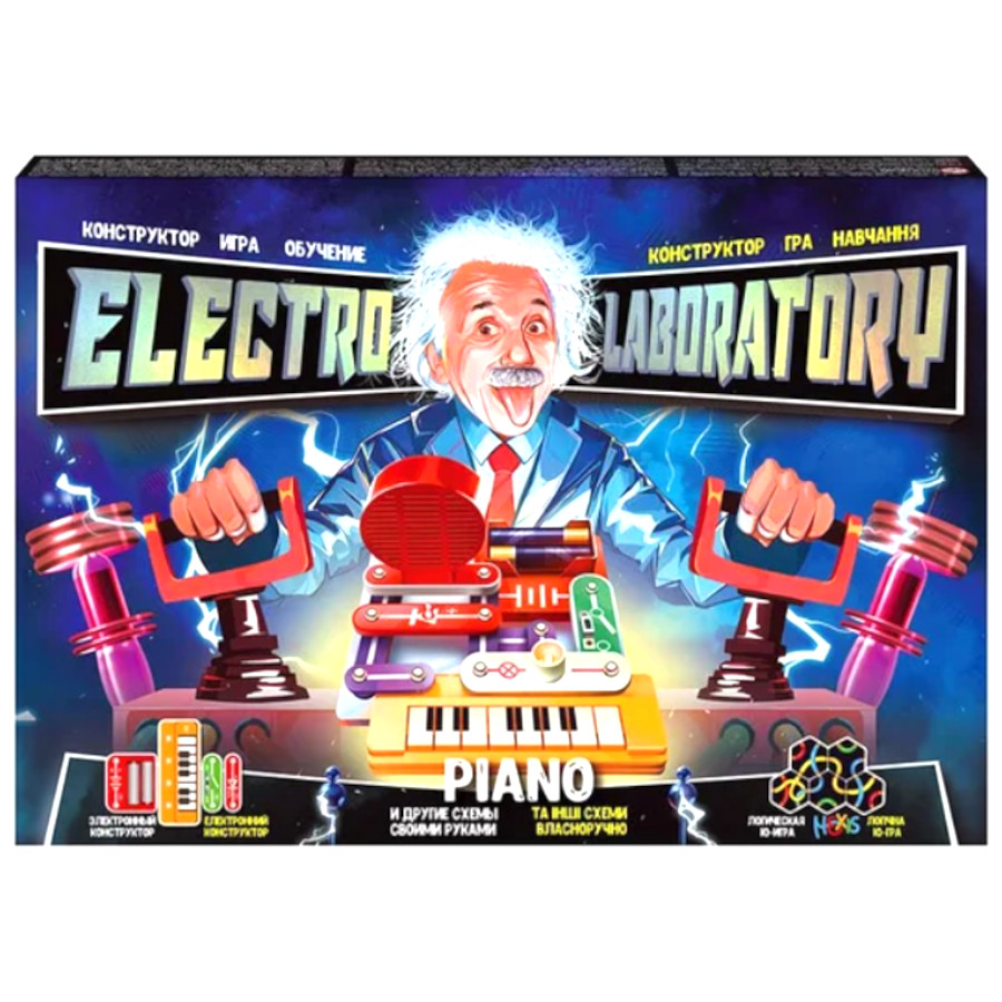 Конструктор електронний Danko toys Electro Laboratory Piano фото