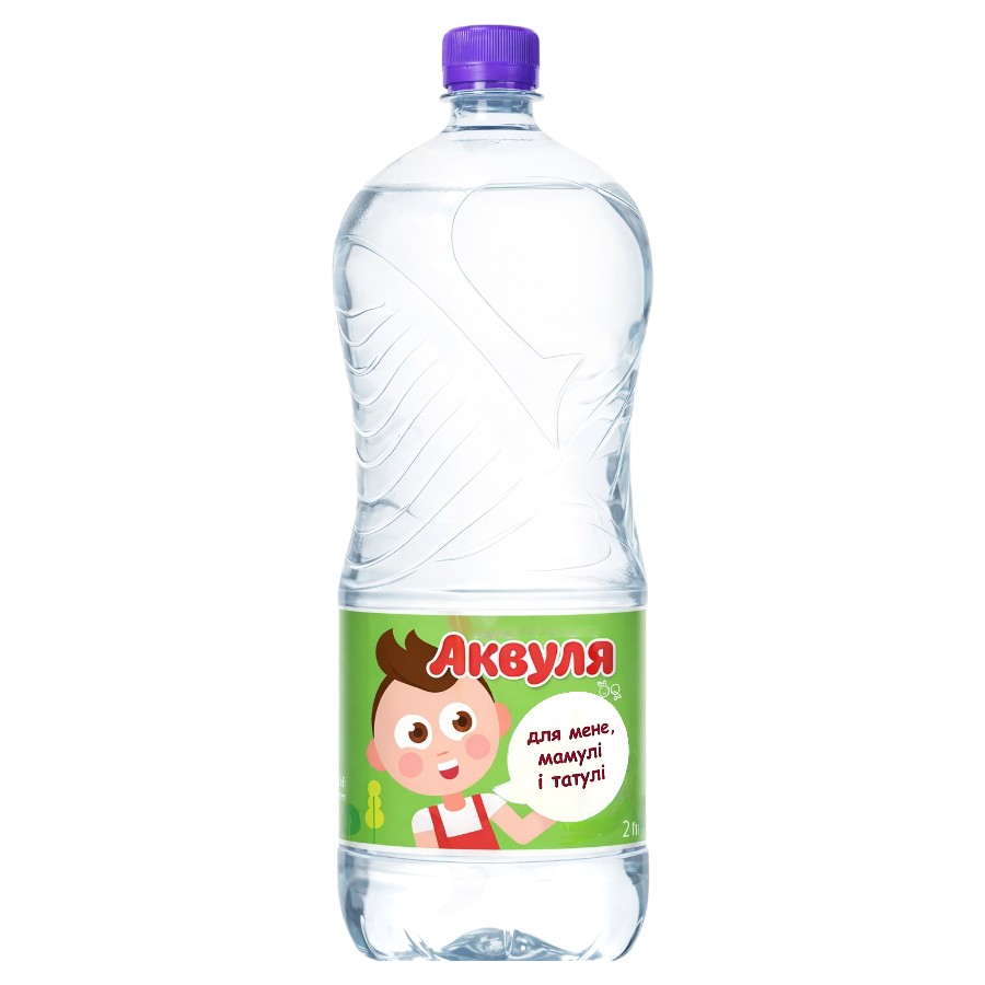 Вода дитяча Аквуля 2 л фото