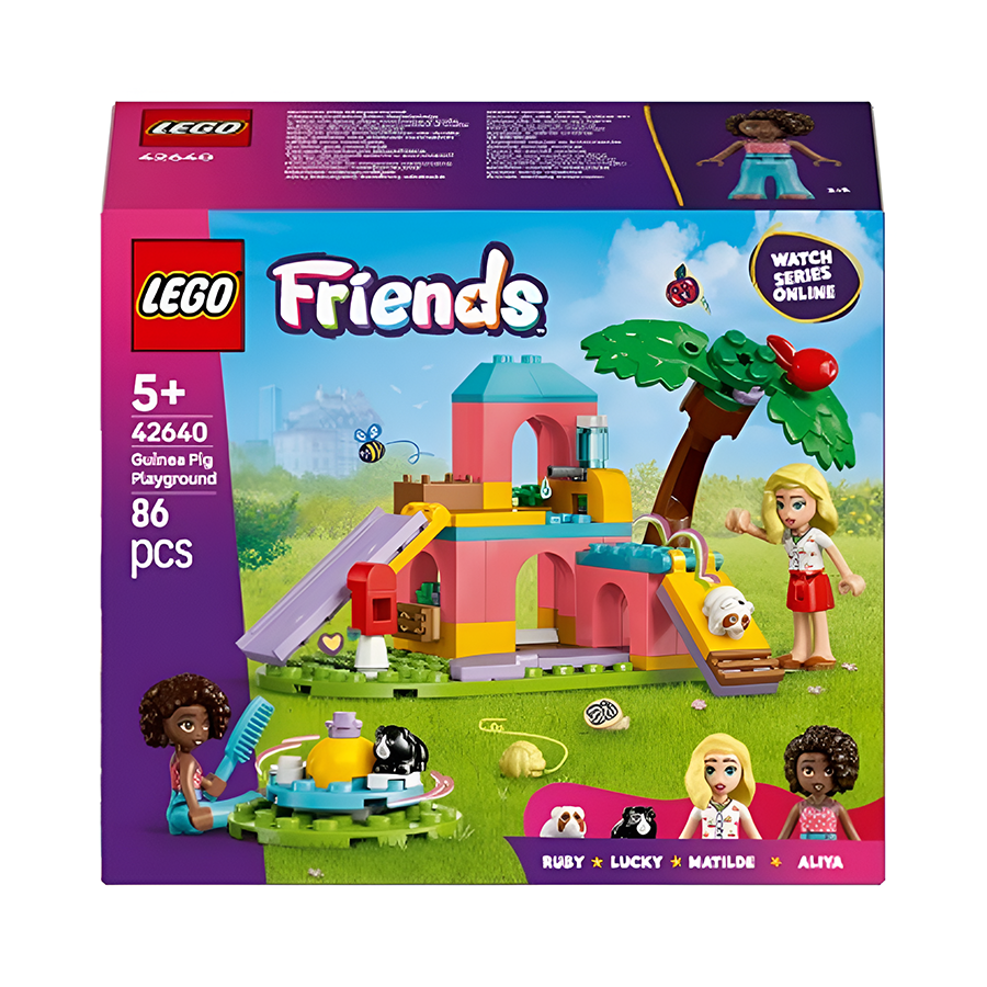 Конструктор LEGO Friends 86 елементів Ігровий майданчик для морських свинок фото