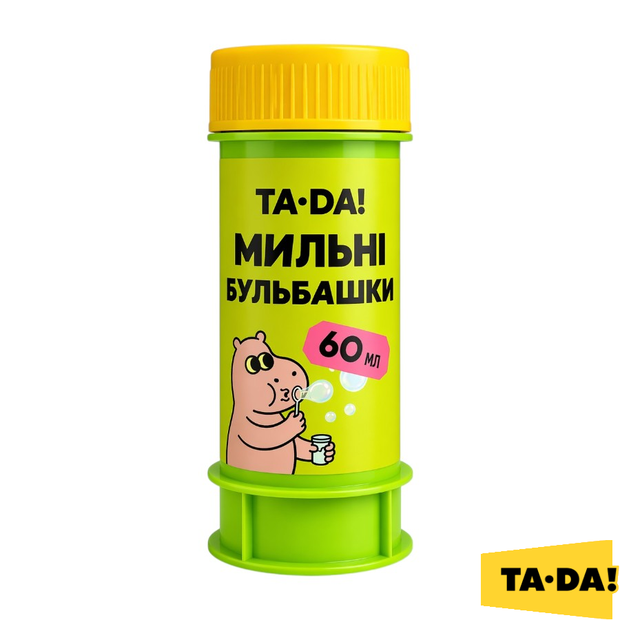 Мильні бульбашки TA-DA! 60 мл фото