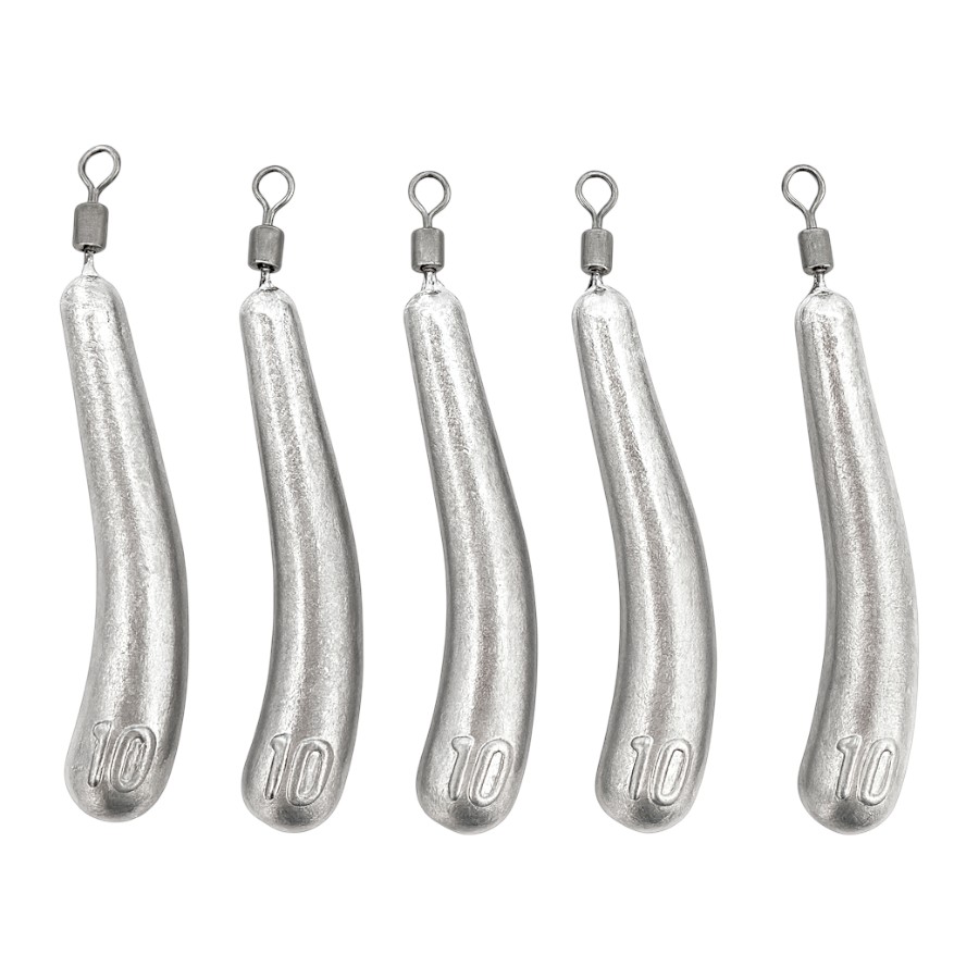 Набір грузил Azart 5 шт. 10 г Jig Rig Banana фото