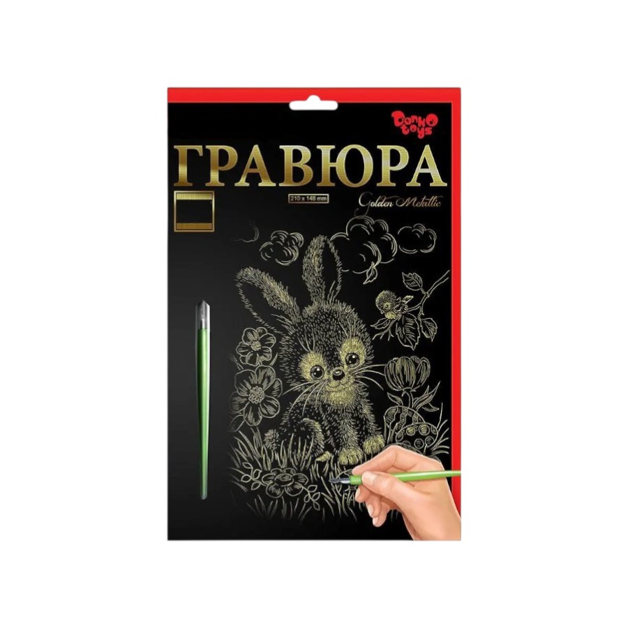 Гравюра Danko toys А5 мікс фото