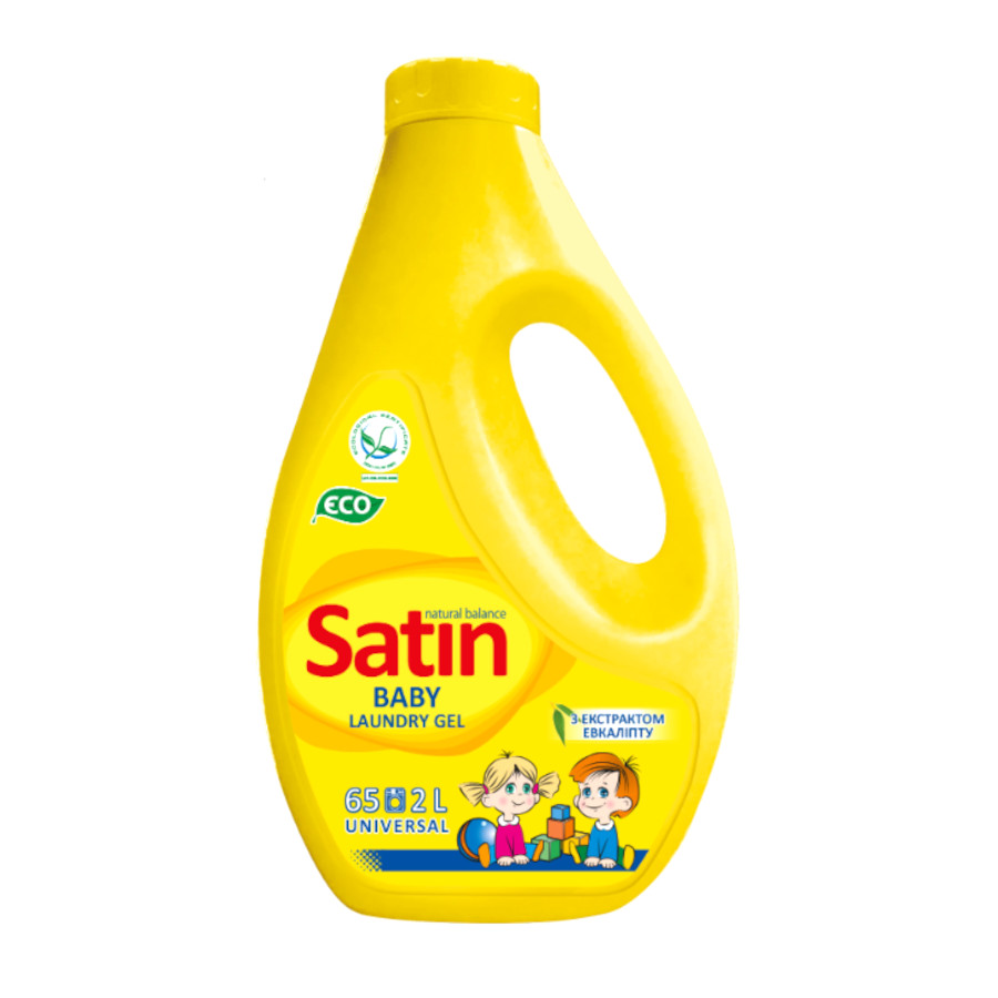 Гель для прання Satin 2 л Universal Natural Balance фото