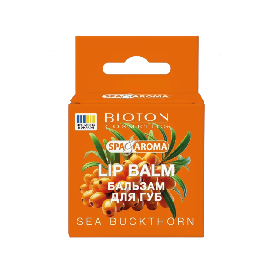 Бальзам для губ Bioton Cosmetics 5 мл Spa&Aroma Обліпиха фото