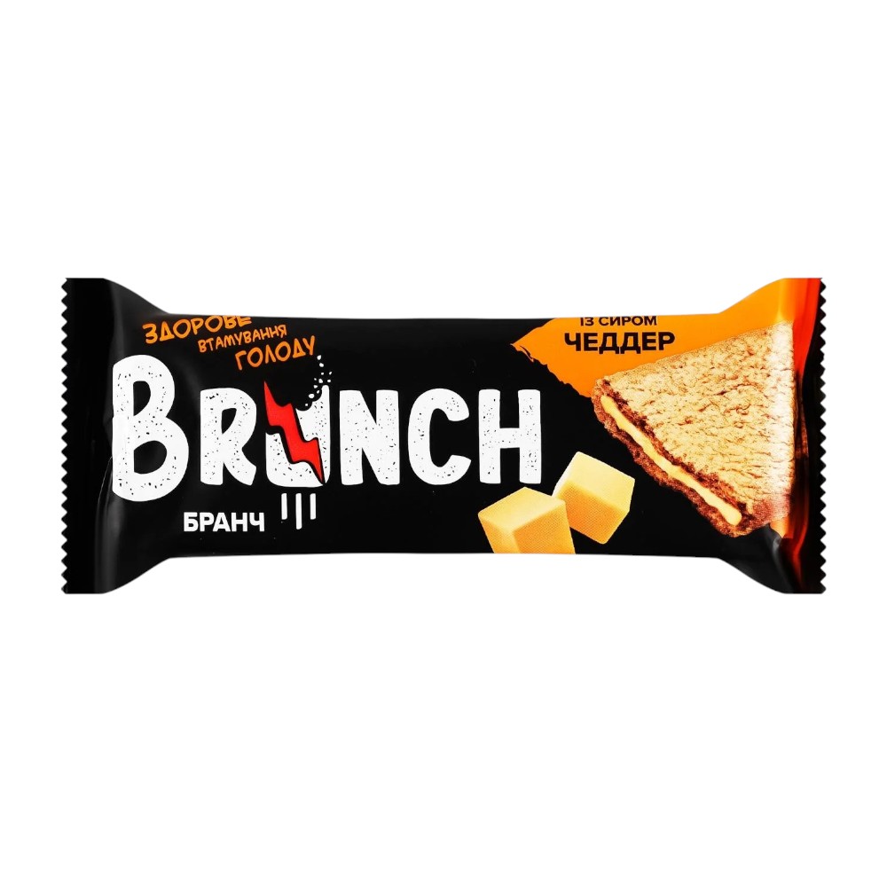 Батончик мультизлаковий АВК 47 г Brunch чеддер фото