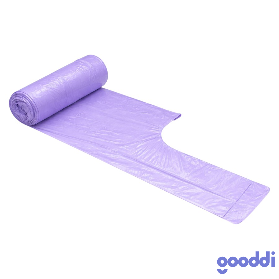 Пакети для сміття Gooddi 35 л 20 шт. З ручками Лаванда фото