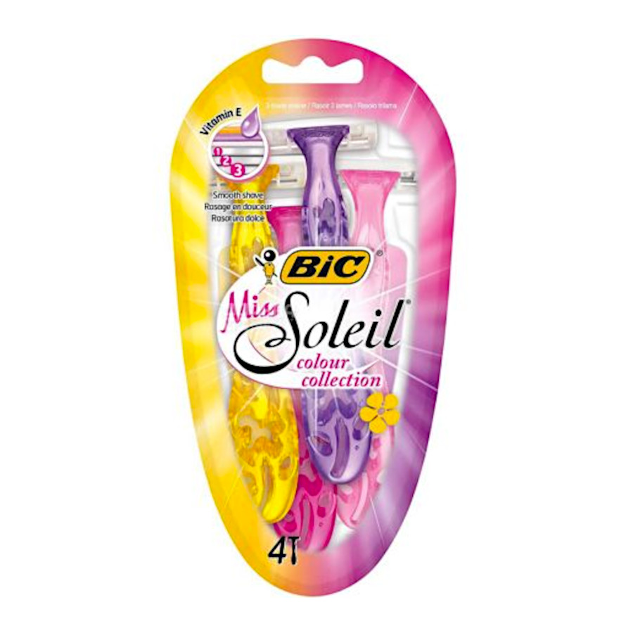 Набір станків для гоління Bic 3 шт. Miss Soleil фото