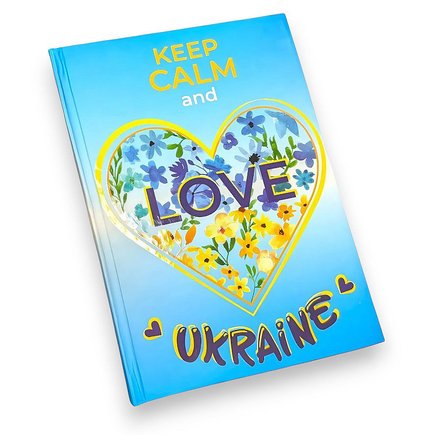 Блокнот Аркуш А5 80 аркушів Love Ukraine фото