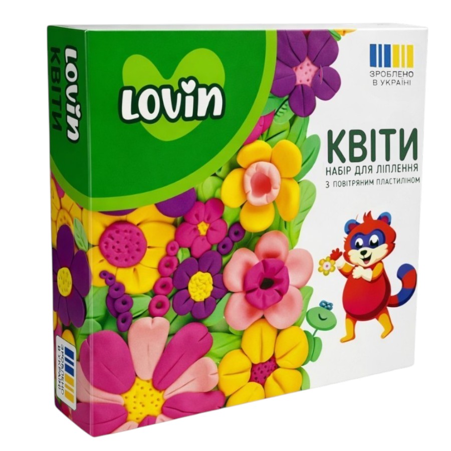 Набір для ліплення Lovin Квіти фото