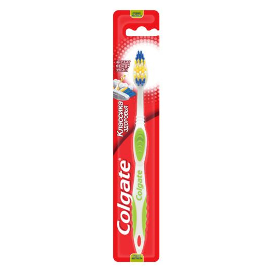 Зубна щітка Colgate Класика Здоров'я Medium фото