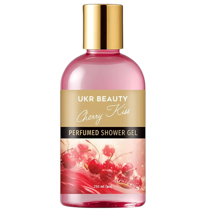 Гель для душу Ukrbeauty 350 мл Cherry Kiss фото