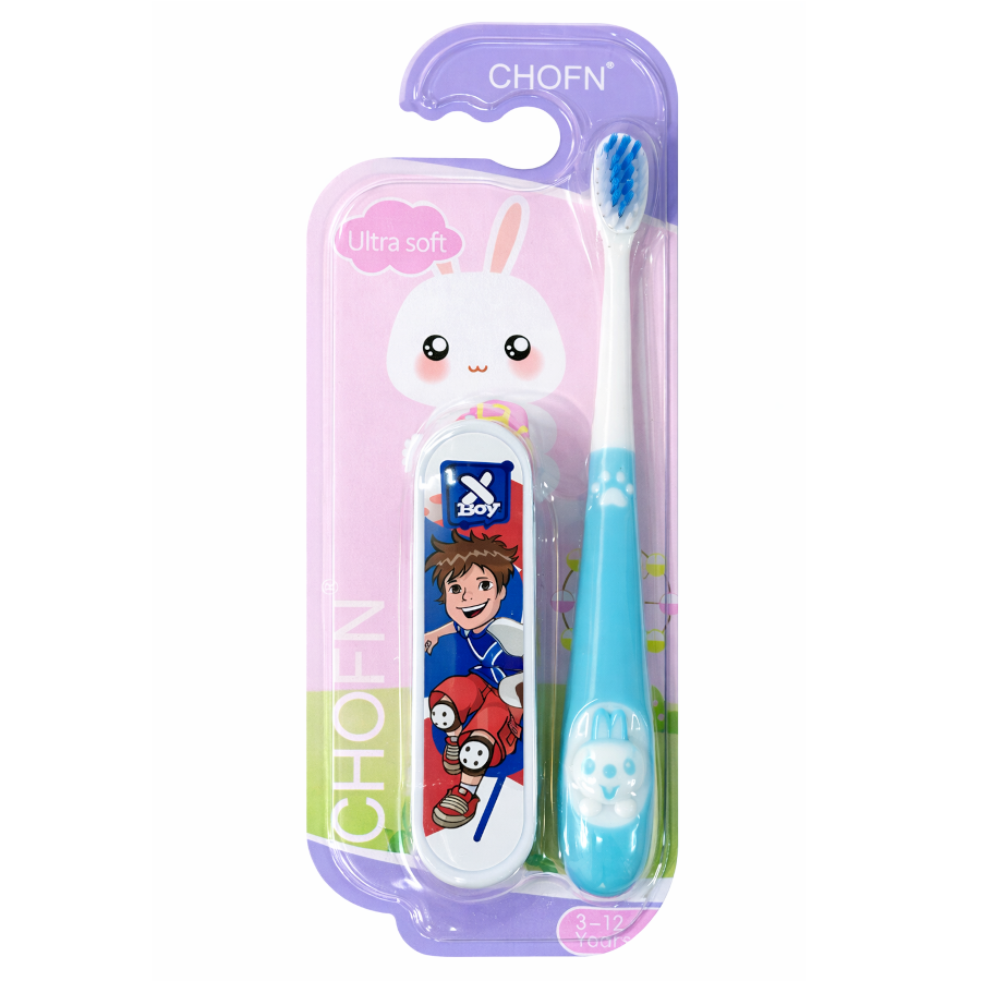 Зубна щітка дитяча Chofn Зайчик TD31B5-1 фото