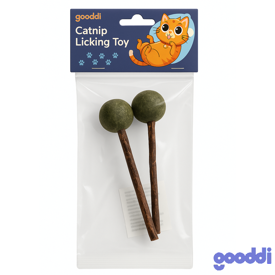 Іграшка-лизун Gooddi Котяча м'ята 2 шт. TD69-32 фото