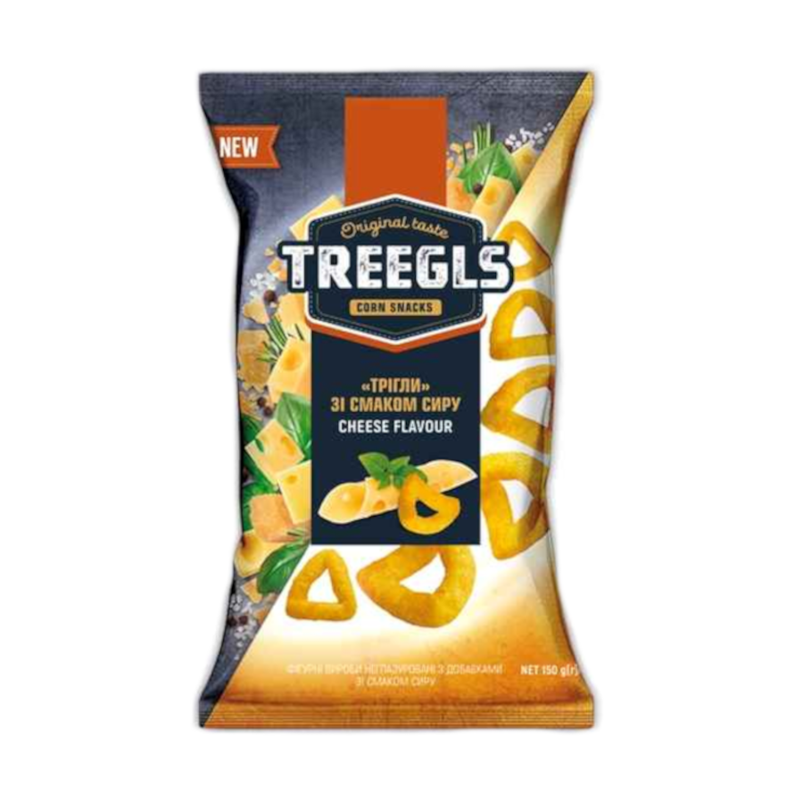 Снеки Treegls 75 г Сир мініатюра