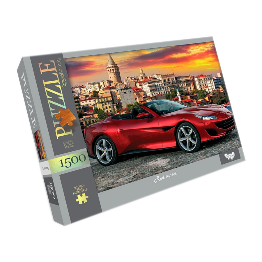 Пазли Danko toys 1500 елементів №10 Red sunset мініатюра