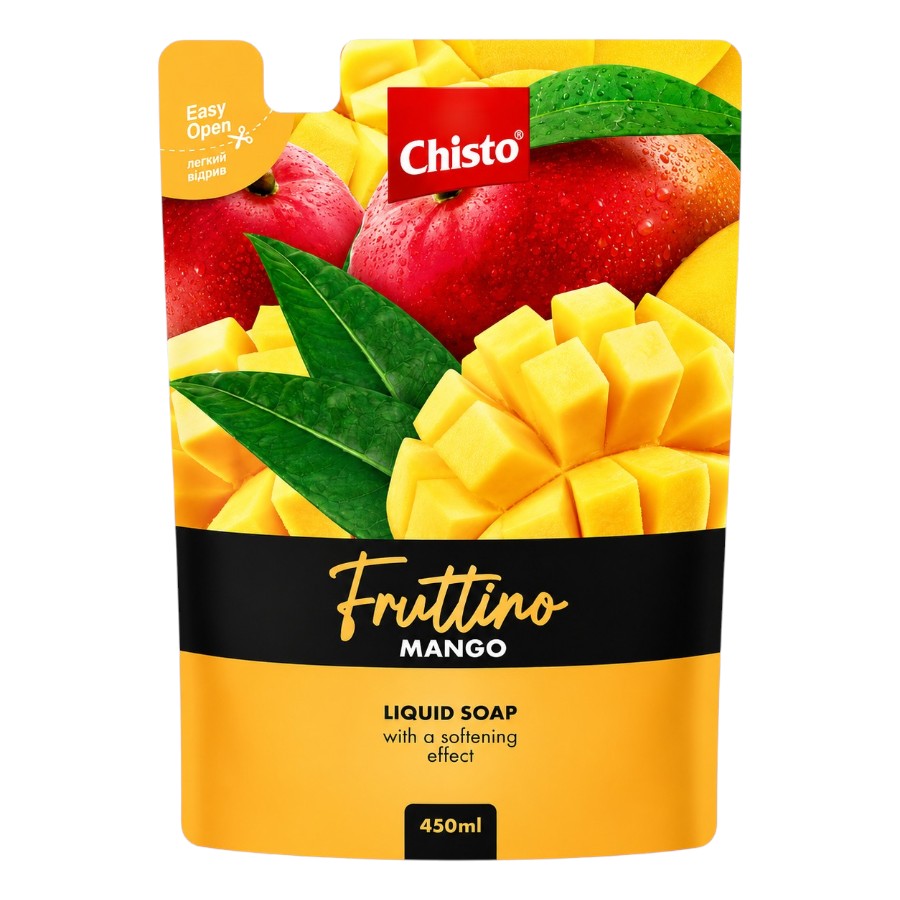 Мило рідке Chisto 450 мл Mango Fruttino фото