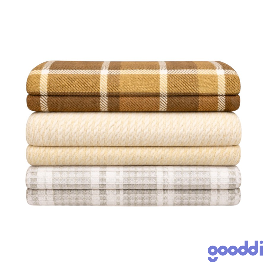 Плед Gooddi 140*190 см мікс фото