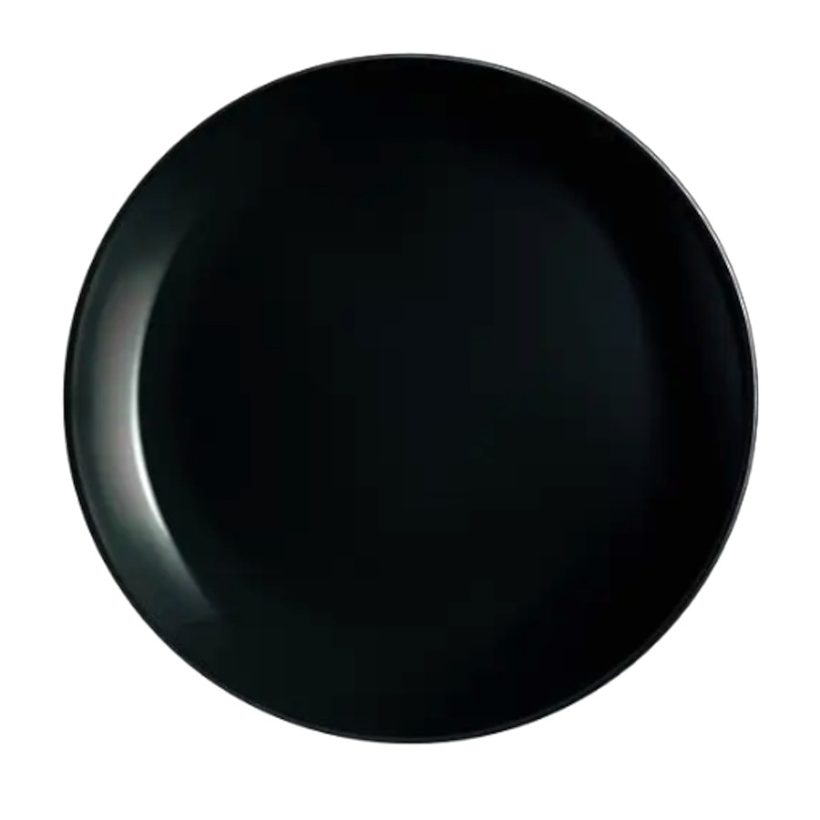 Тарілка Luminarc Diwali 27 см Black фото