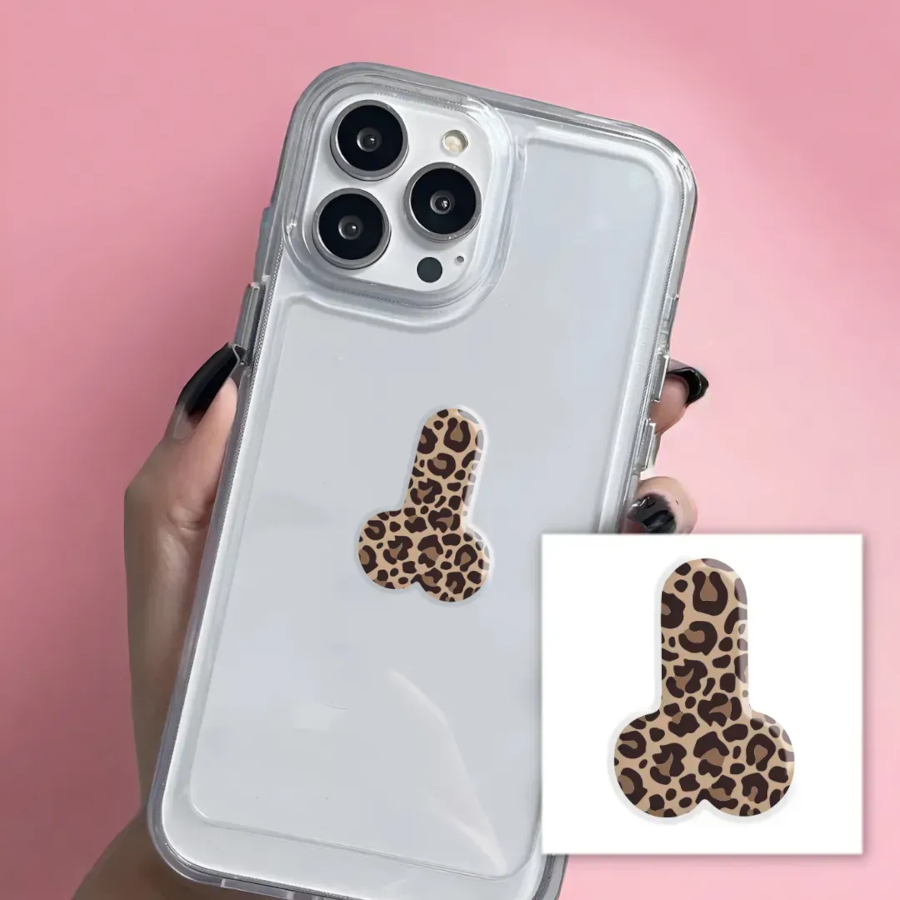 Стікер 3D Tattooshka Leopard Love фото