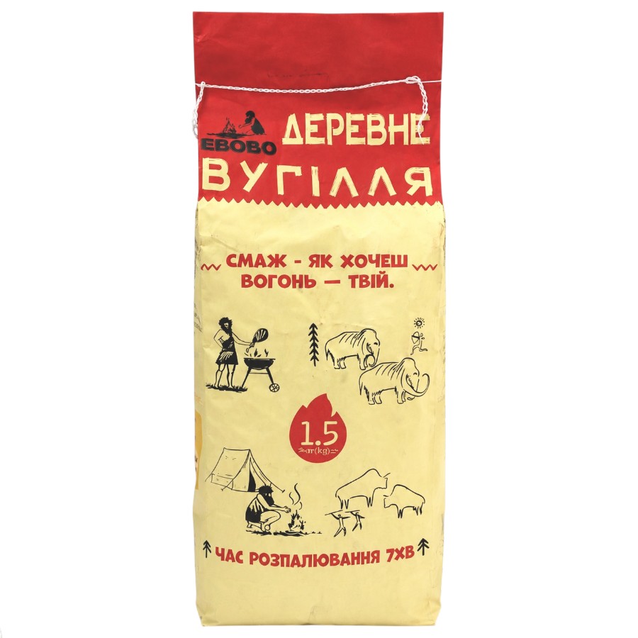 Вугілля деревне Ebobo 1,5 кг фото