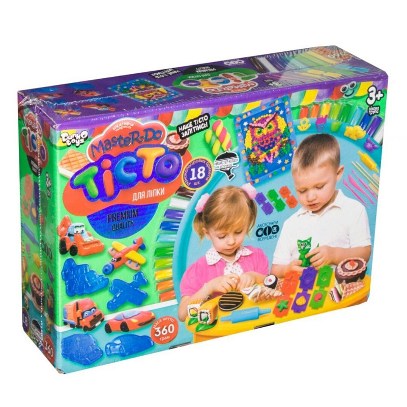 Набір для творчості Danko toys Master Do 18 кольорів фото