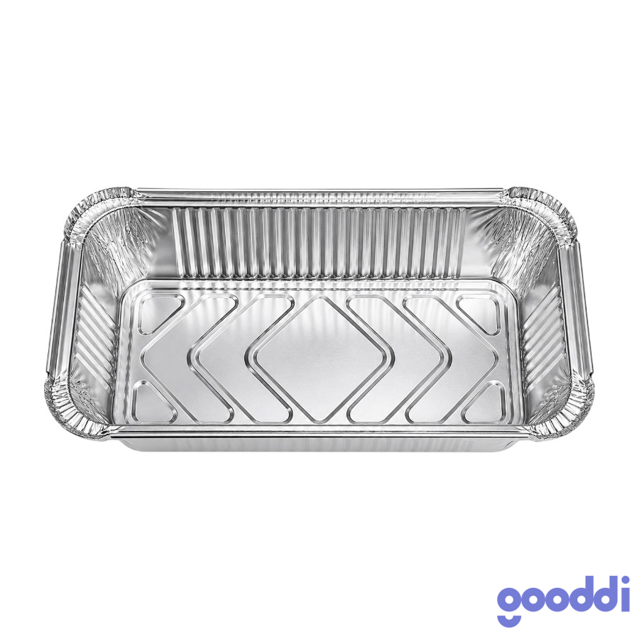 Форма одноразова Gooddi 880 мл 3 шт. з кришкою мініатюра