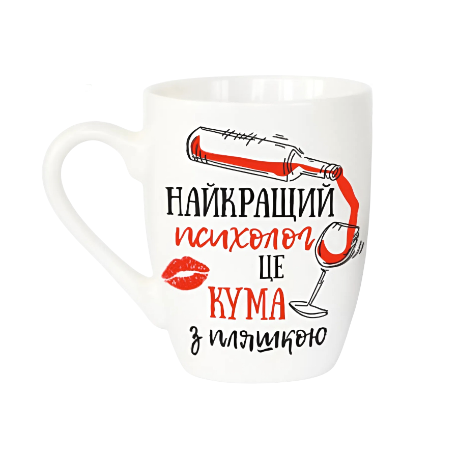 Чашка порцелянова GGP 360 мл Кума фото
