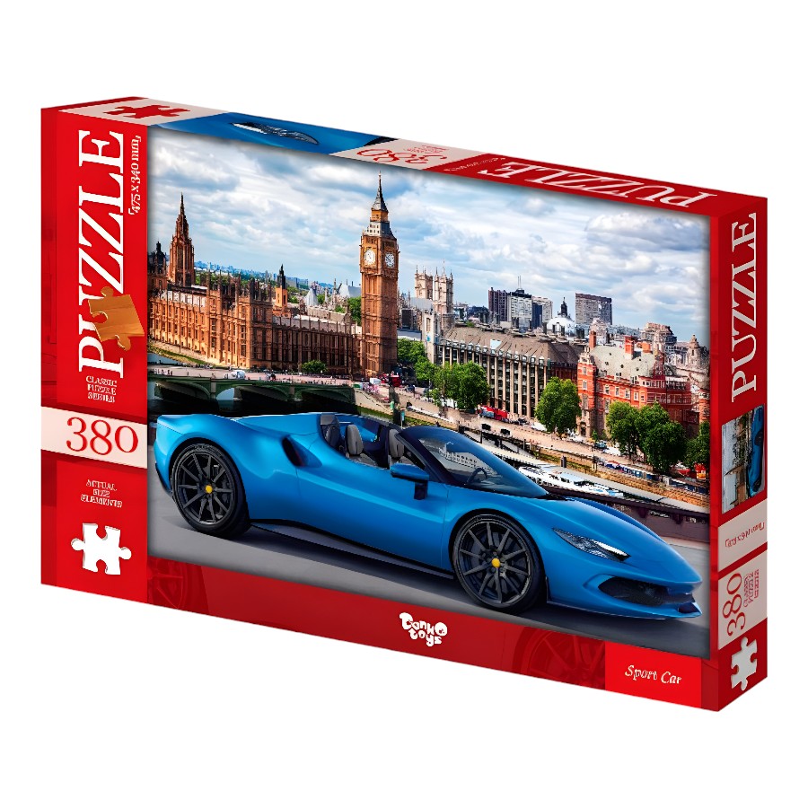 Пазли Danko toys 380 елементів №9 Sport Car фото