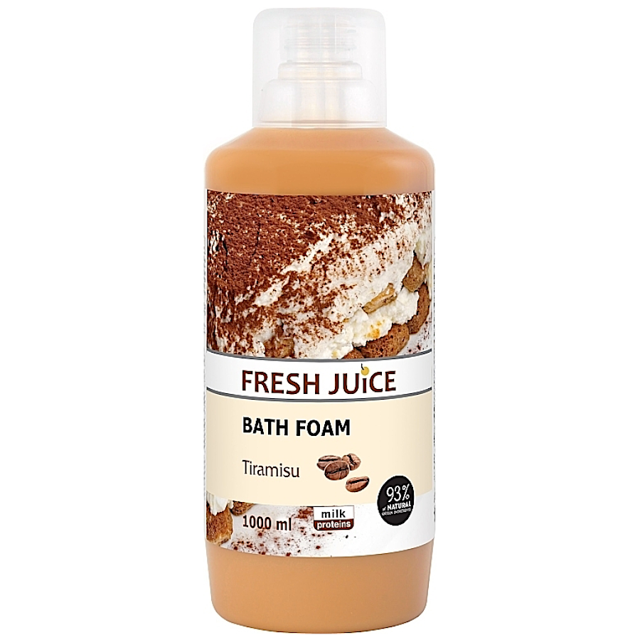 Піна для ванни Fresh Juice 1 л Tiramisu фото